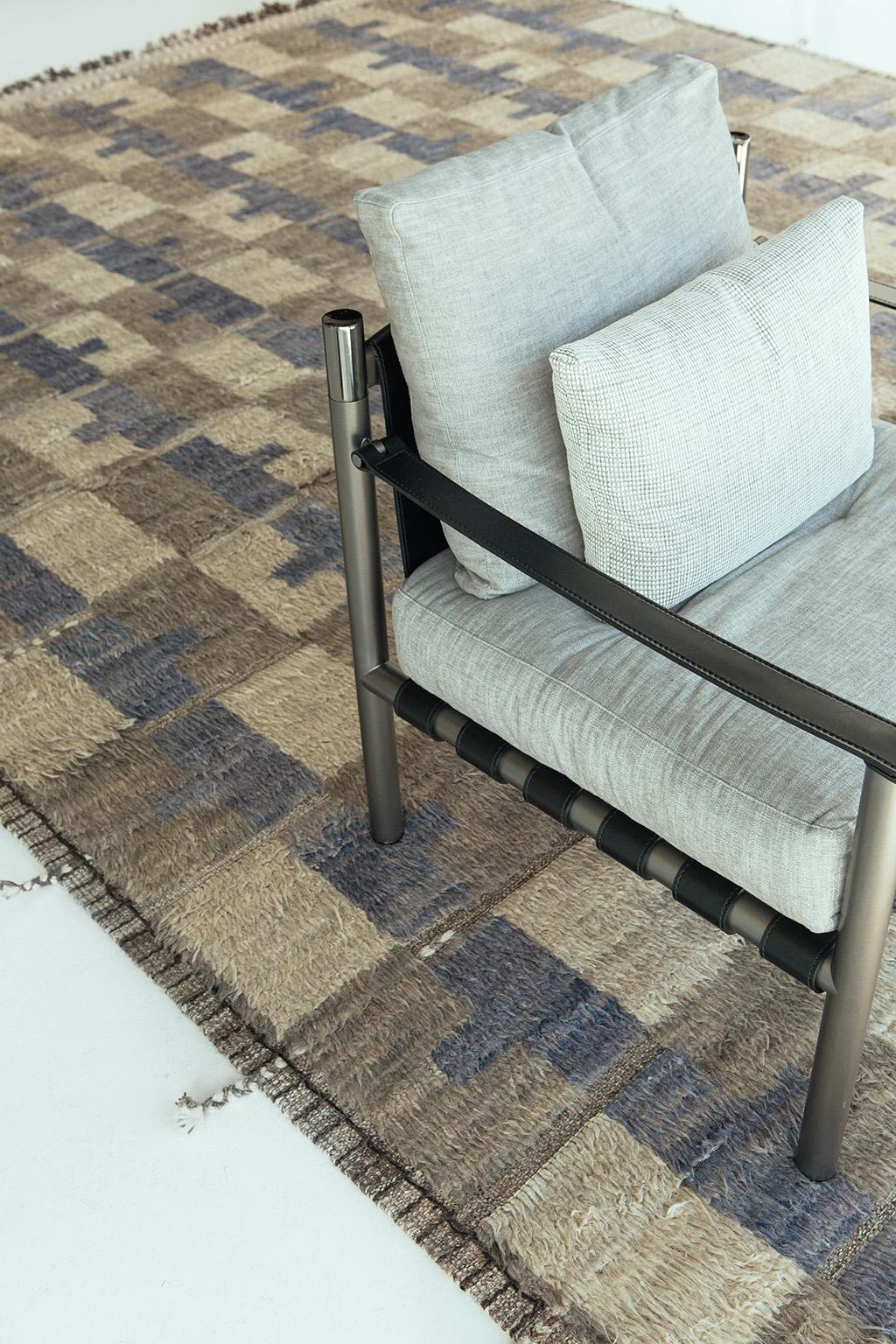 Wool Ludvika Rug, Kust Collection Collection by Mehraban For Sale