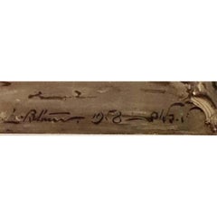 1958 Original travel poster of Ludwig Blum for the city of Nazareth in Israel