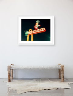 Cartel de hamburguesa