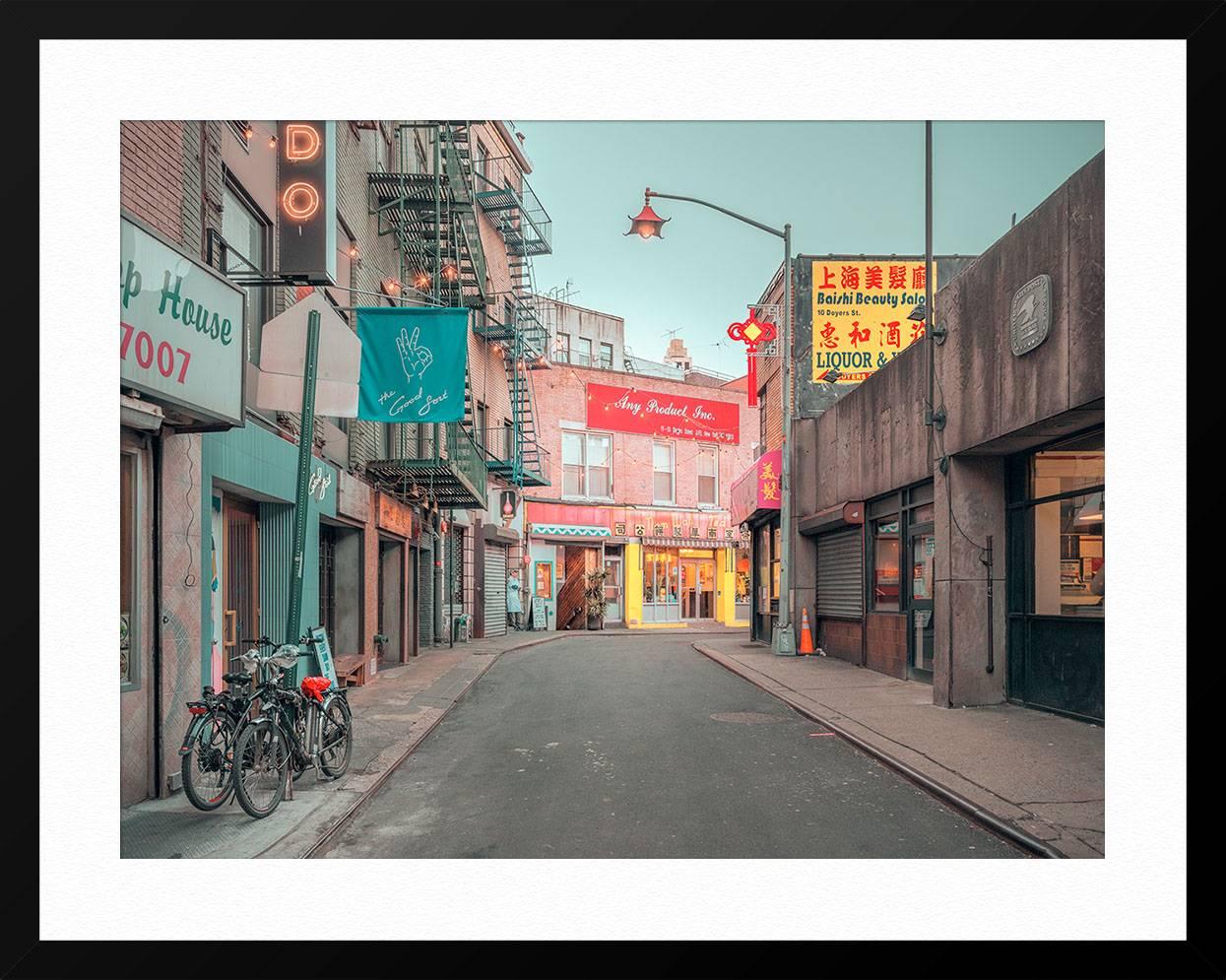Chinatown Colorful - Gray Landscape Photograph by Ludwig Favre