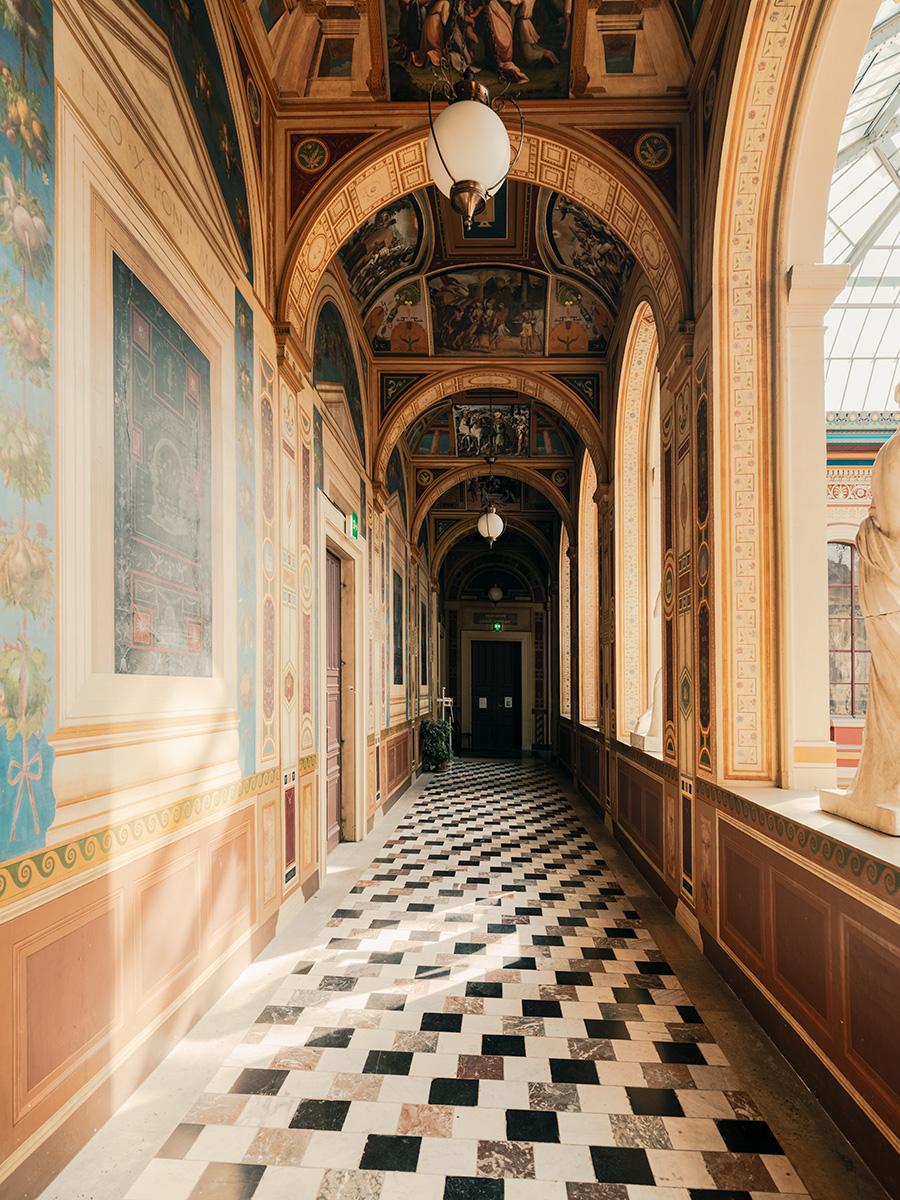Ludwig Favre Landscape Photograph - Ecole des Beaux Arts de Paris