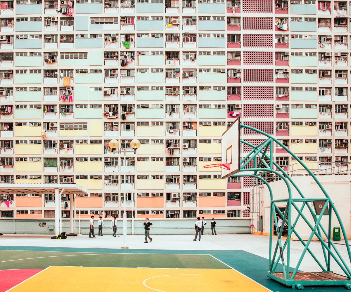 Ludwig Favre Landscape Photograph - Hong Kong Playground 2