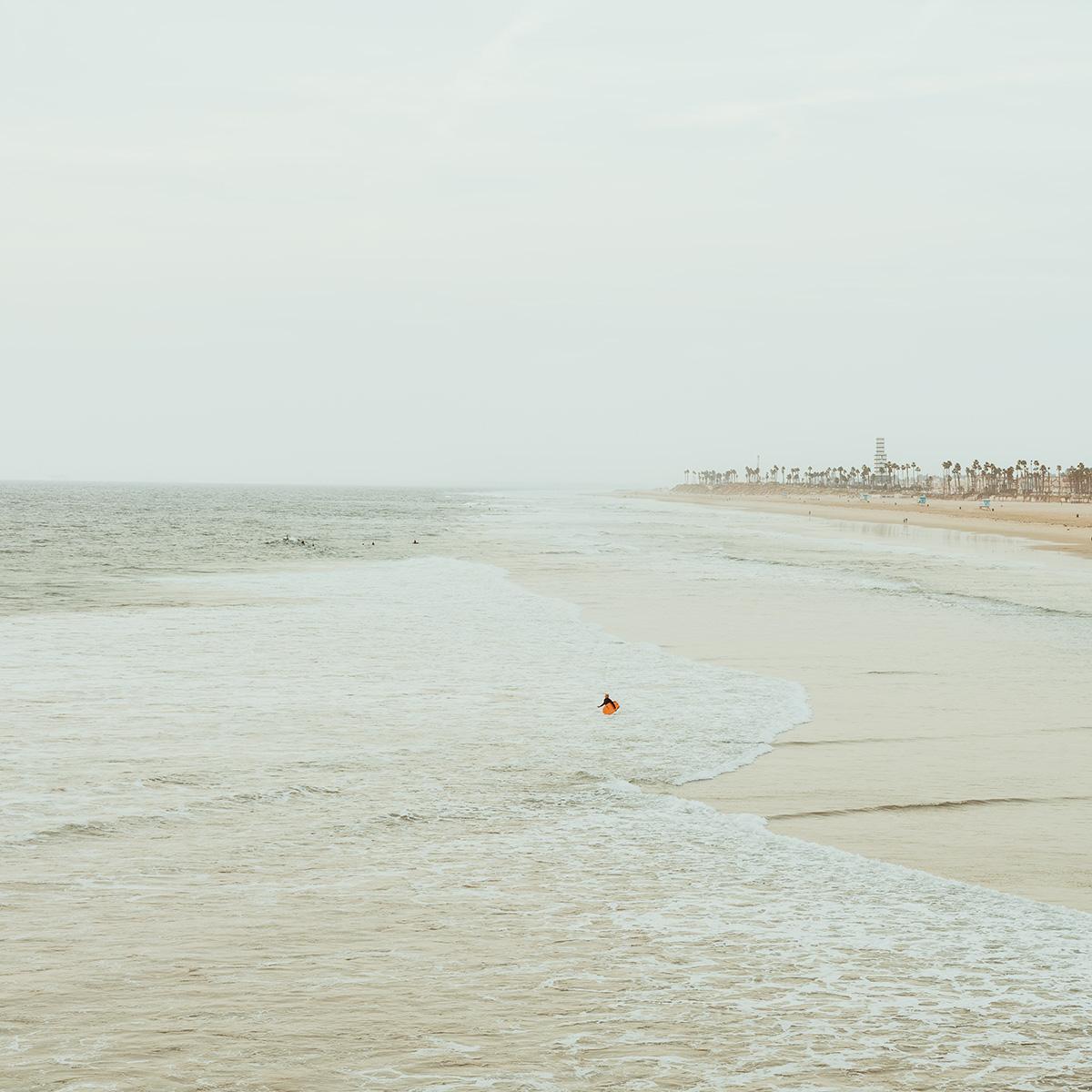 Ludwig Favre Landscape Photograph - Huntington Beach Sunset