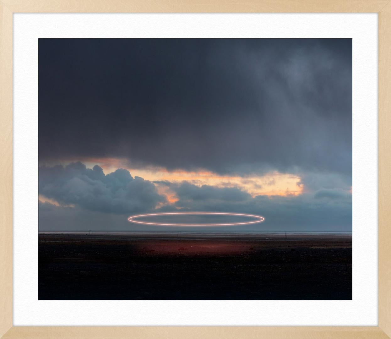 Icelandic Dream - Black Landscape Photograph by Ludwig Favre