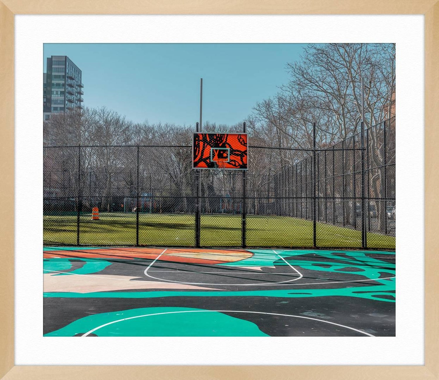 Ludwig Favre New York Basketball Court 2 For Sale At 1stdibs