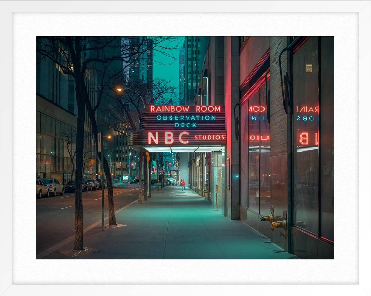 New York NBC - Black Landscape Photograph by Ludwig Favre