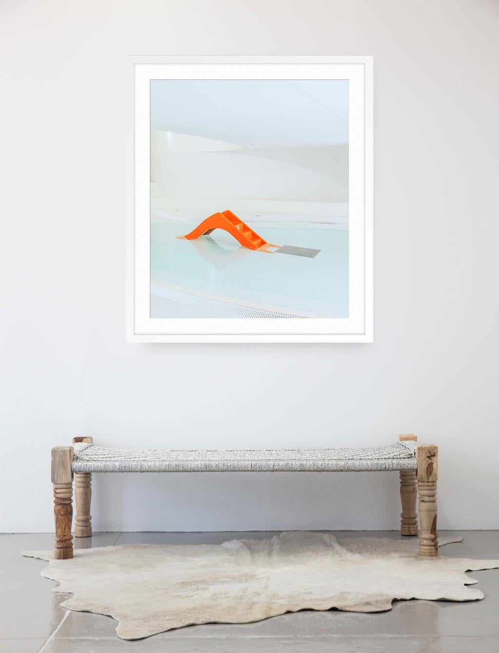 Orange Slide - Photograph by Ludwig Favre