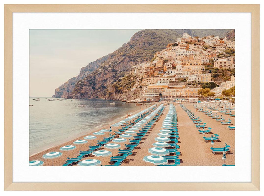 Positano - Beige Color Photograph by Ludwig Favre