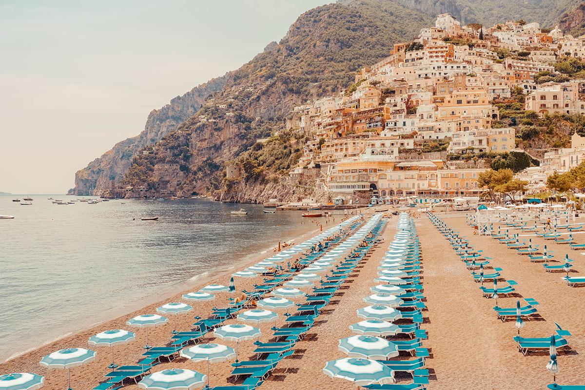 Ludwig Favre Color Photograph - Positano