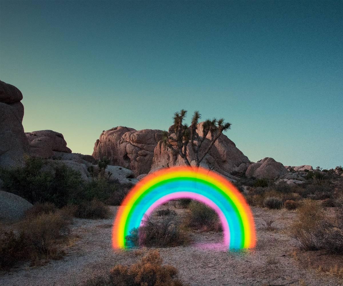 Ludwig Favre Landscape Photograph - Rainbow