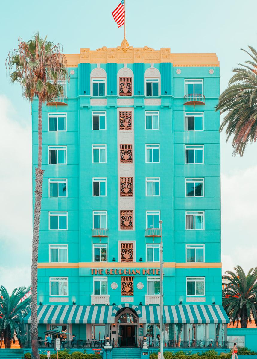 Ludwig Favre Landscape Photograph - The Georgian Hotel