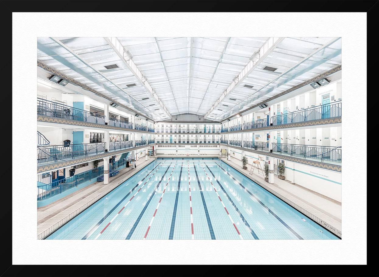 ABOUT THIS PIECE: Ludwig continues his exploration of his favorite city, Paris with a new series featuring stunning Parisian pools. These public and private spaces display the beautiful hidden locations scattered throughout the city.  

ABOUT THIS