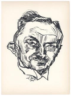 "Bildnis" original lithograph