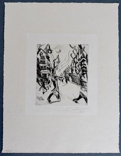 Street in Wilmersdorf, from: The Creators  German Expressionism Berlin