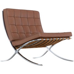 Ludwig Mies van der Rohe, Barcelona Chair, 1962 by Knoll International Leather