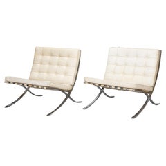 Ludwig Mies van der Rohe 'Barcelona' Stuhl für Knoll hergestellt in USA 1965