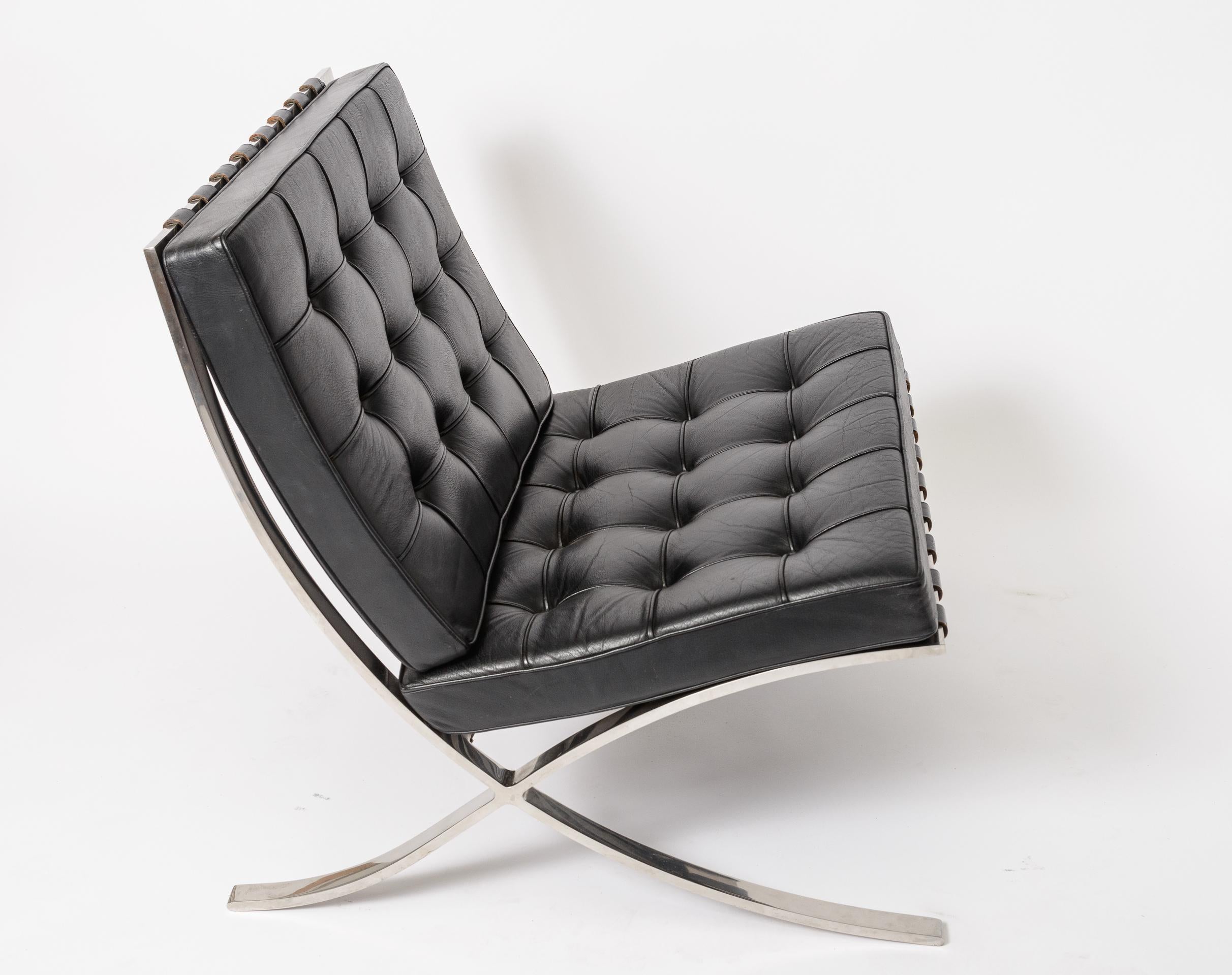 Ludwig Mies Van Der Rohe Barcelona-Stühle (amerikanisch) im Angebot