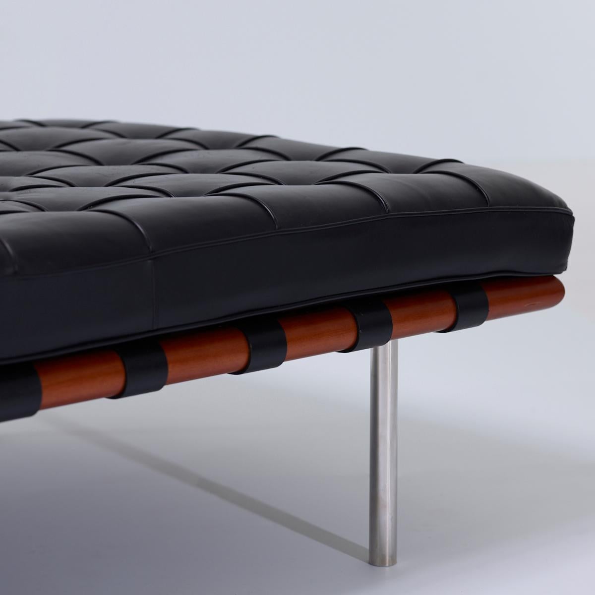 Ludwig Mies van der Rohe Barcelona Daybed für Knoll (Stahl)