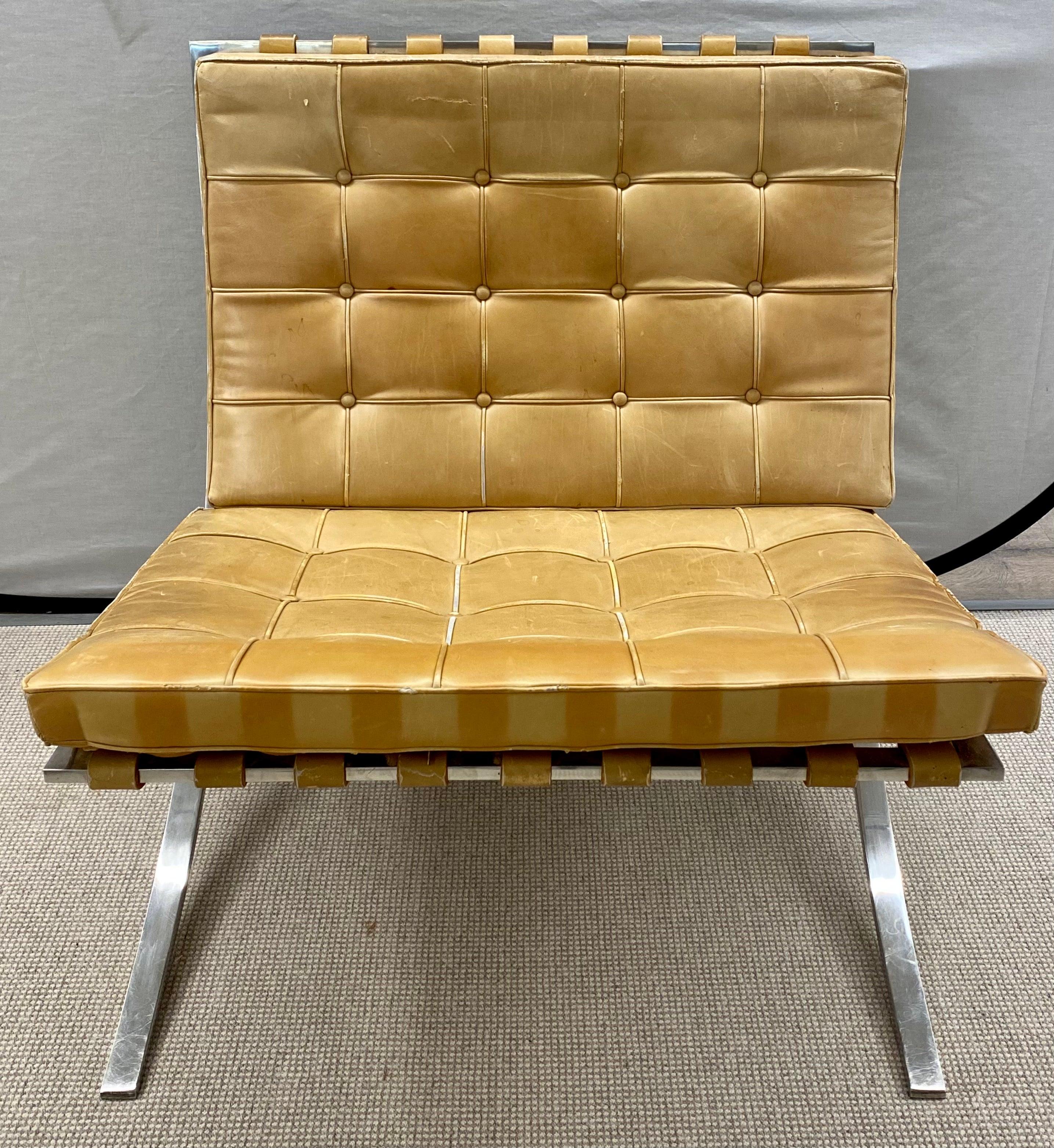 Ludwig Mies Van Der Rohe Barcelona Lounge Chairs, Knoll Int, USA 4