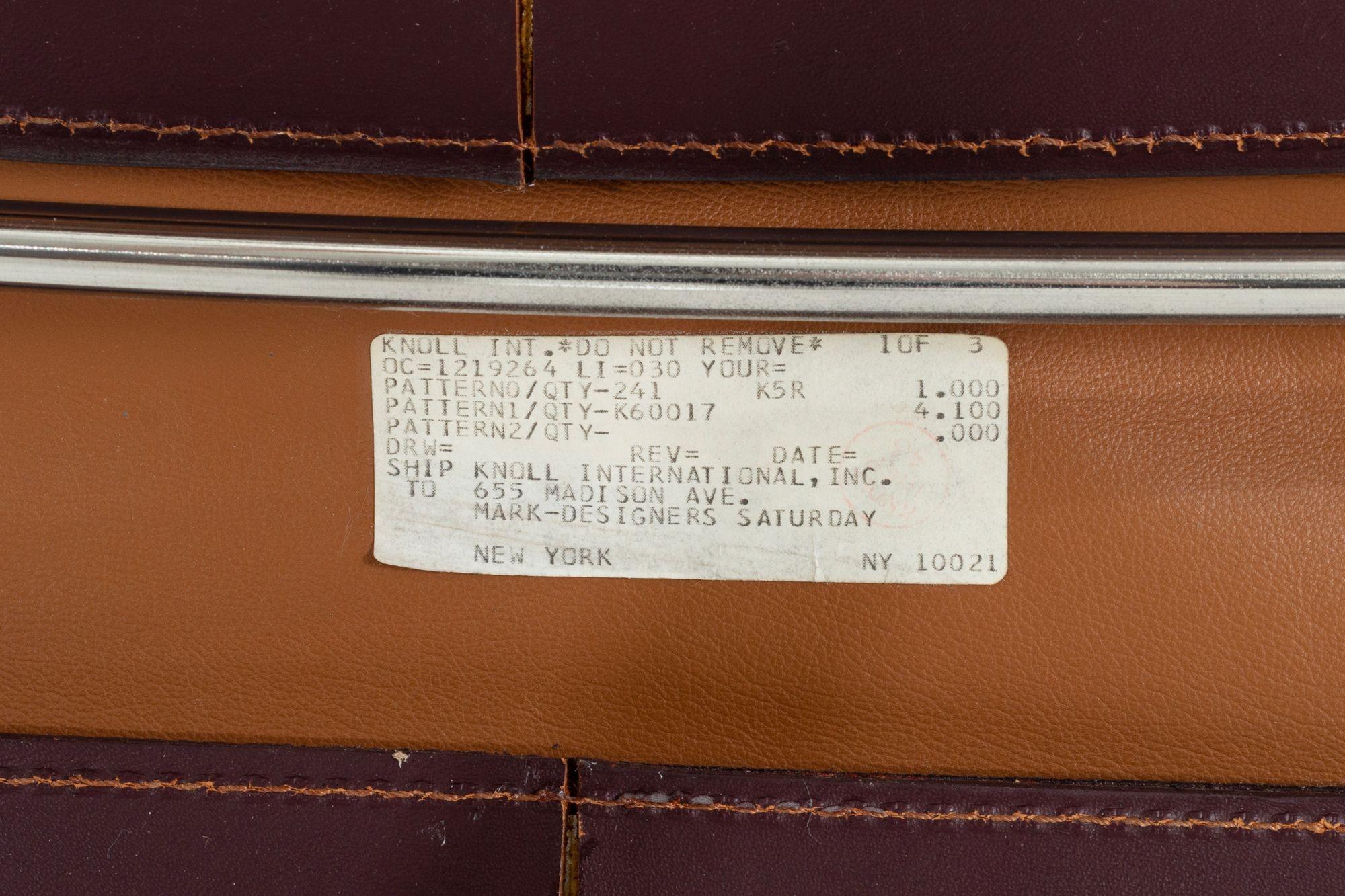 Ludwig Mies van der Rohe for Knoll International MR Chaise Lounge 1927 design For Sale 8