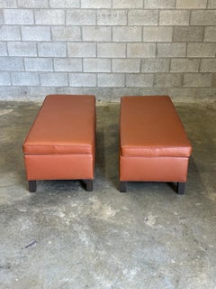 Ludwig Mies Van Der Rohe for Knoll Krefeld Benches- A Pair