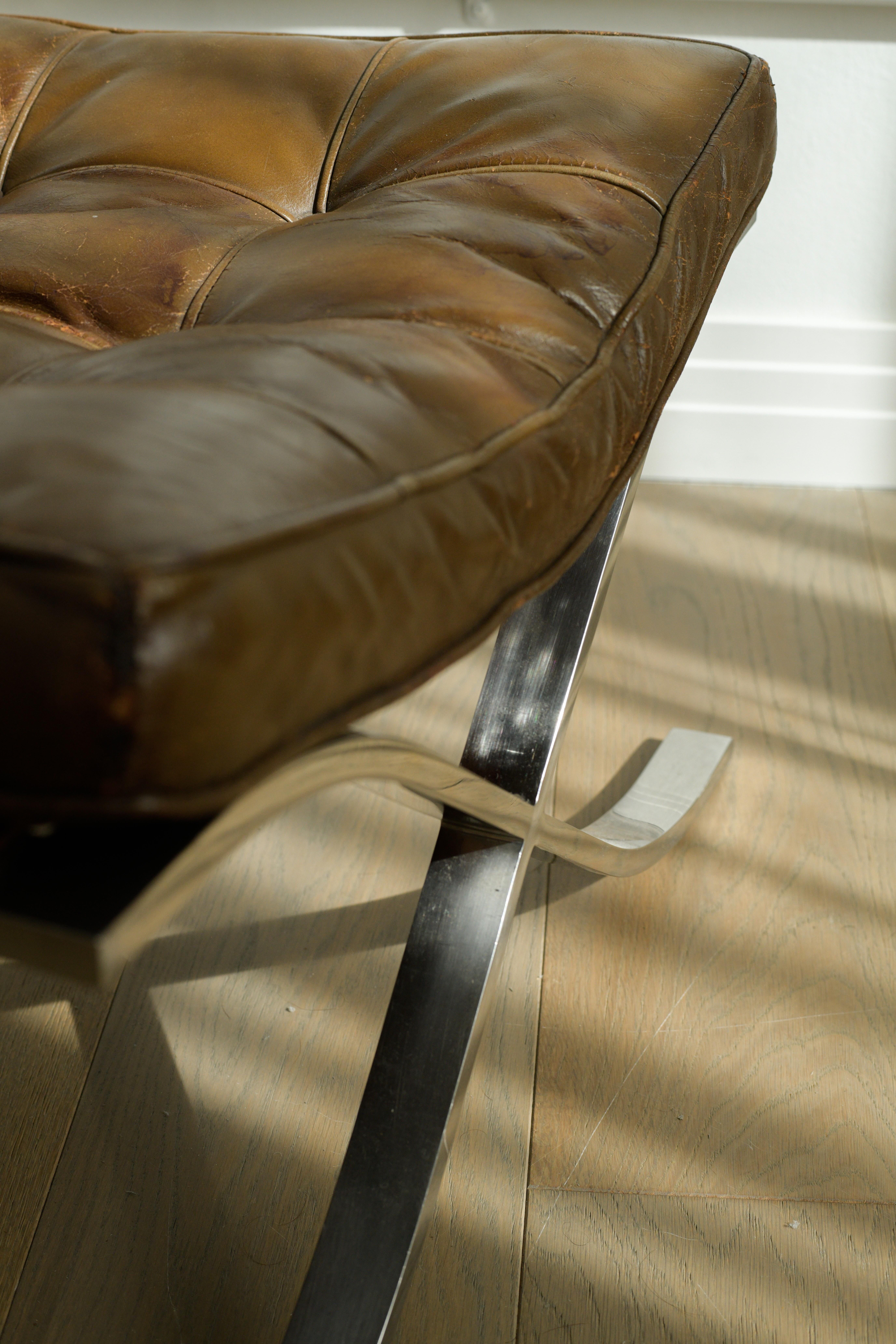 Ludwig Mies van der Rohe/Gerald R. Griffith Barcelona Ottoman en vente 1