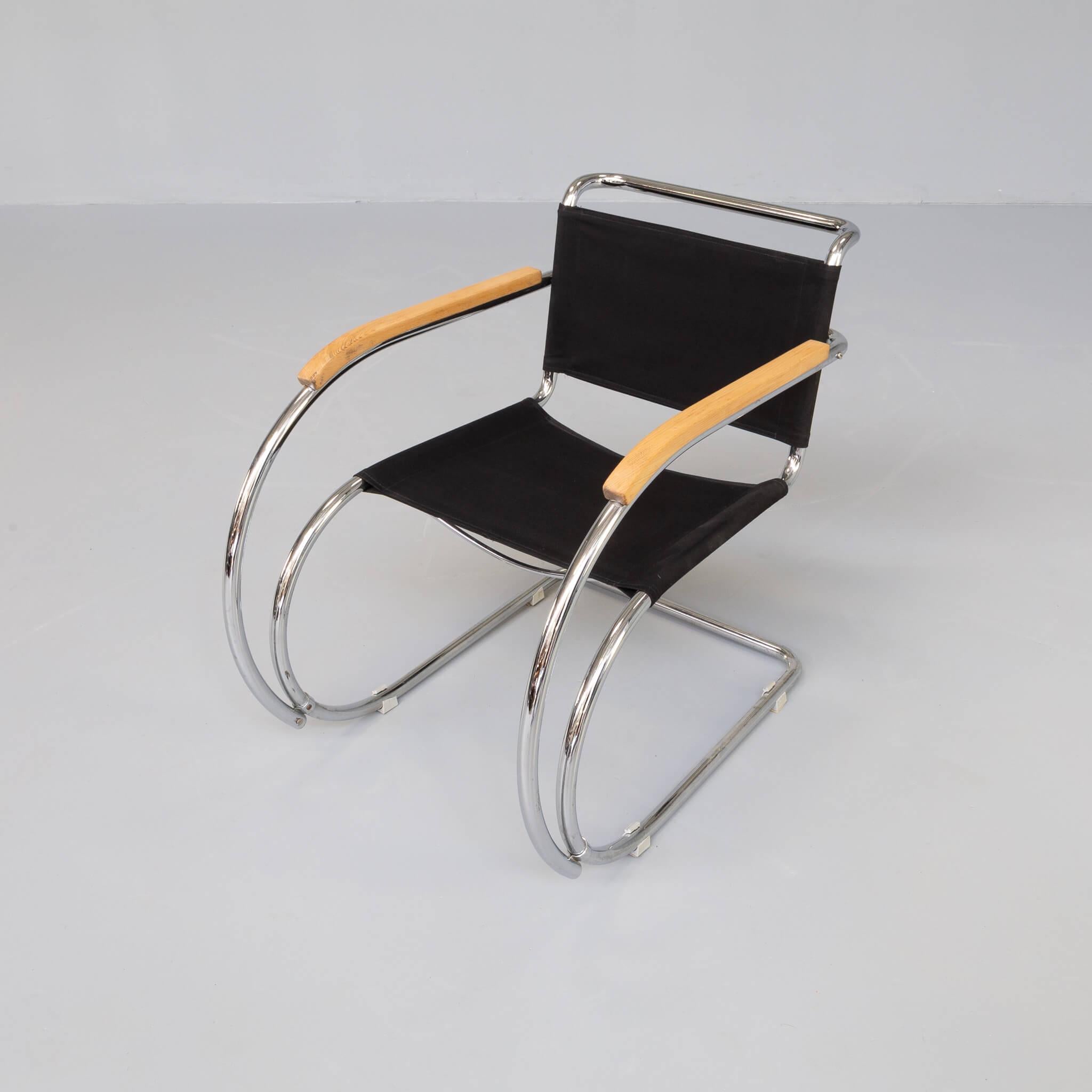 Mid-Century Modern Ludwig Mies van der Rohe MR534 / MR 20 Fauteuil for Mücke Melder For Sale
