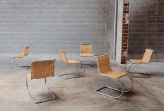 Ludwig Mies Van Der Rohe "MR10" Chairs for Gavina Knoll, 1927, Set of 8