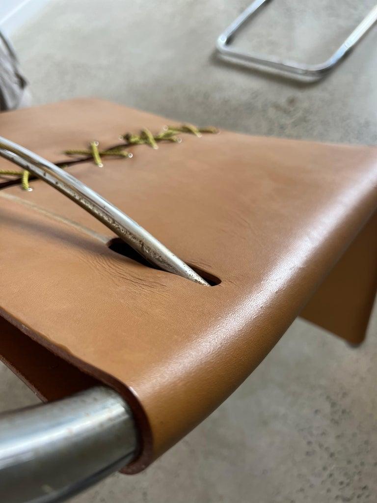 Ludwig Mies Van Der Rohe MR10 Dining Chairs for Knoll International For Sale 7