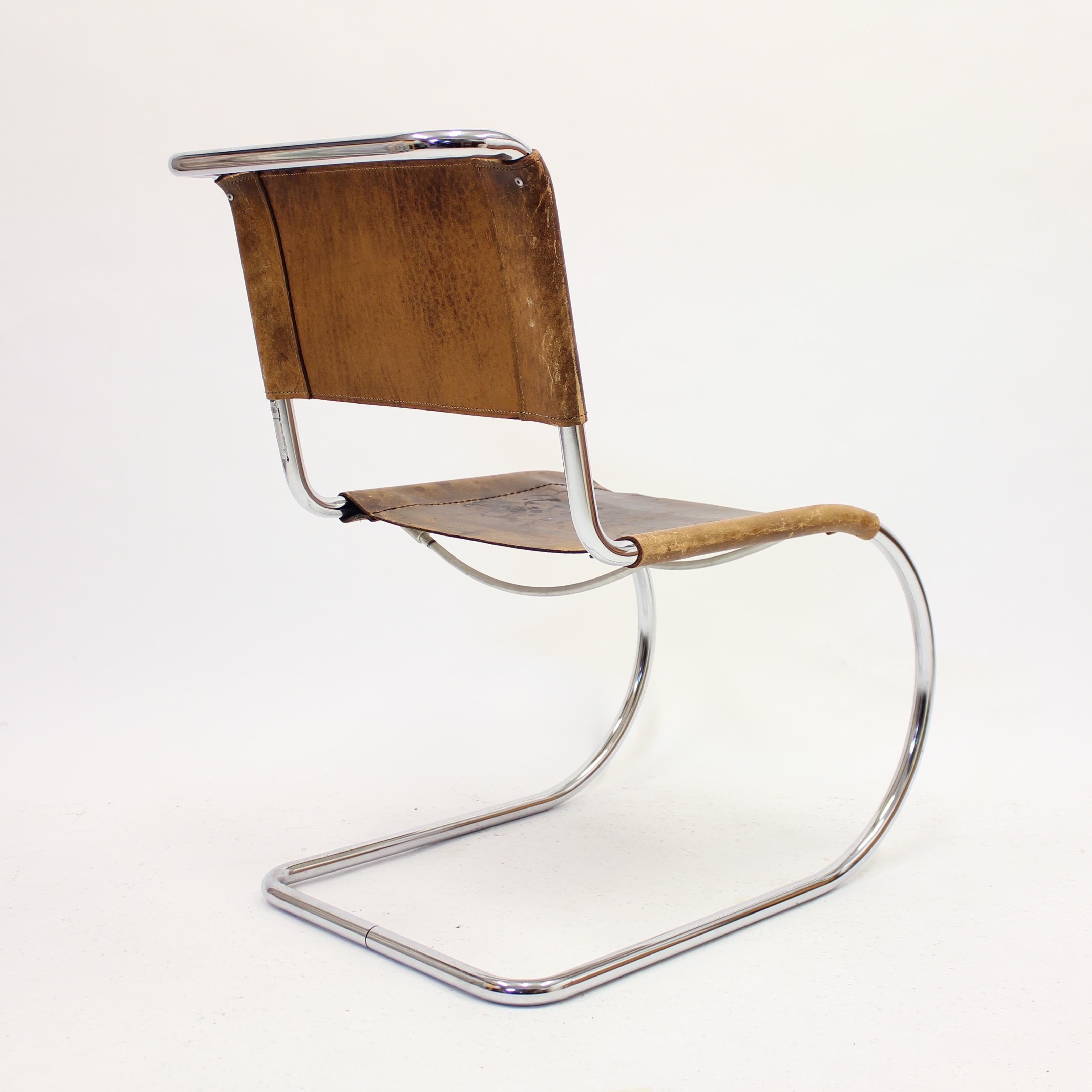 Steel Ludwig Mies van der Rohe, Mr10, Thonet, 1970s