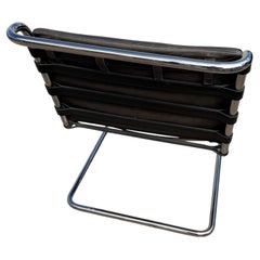 Ludwig Mies Van Der Rohe MR30 Lounge VIntage Chair with Leather