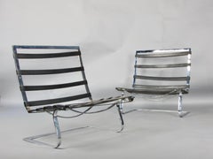 LUDWIG MIES VAN DER ROHE, Fauteuils Tugendhat, paire