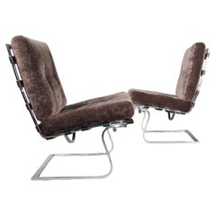 LUDWIG MIES VAN DER ROHE, Fauteuils Tugendhat, paire