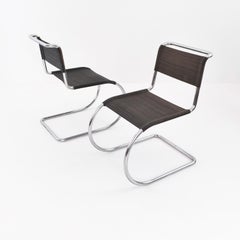 Ludwig Mies van der Rohe Weißenhof Mr 10 / Mr 533 Chairs Manufactured by Thonet