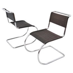 Ludwig Mies van der Rohe Weißenhof Mr 10 / Mr 533 Chairs Manufactured by Thonet