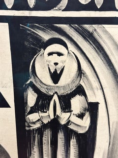 Ludwig Oswald Wenckebach 1924 Dutch Poster for Leiden University