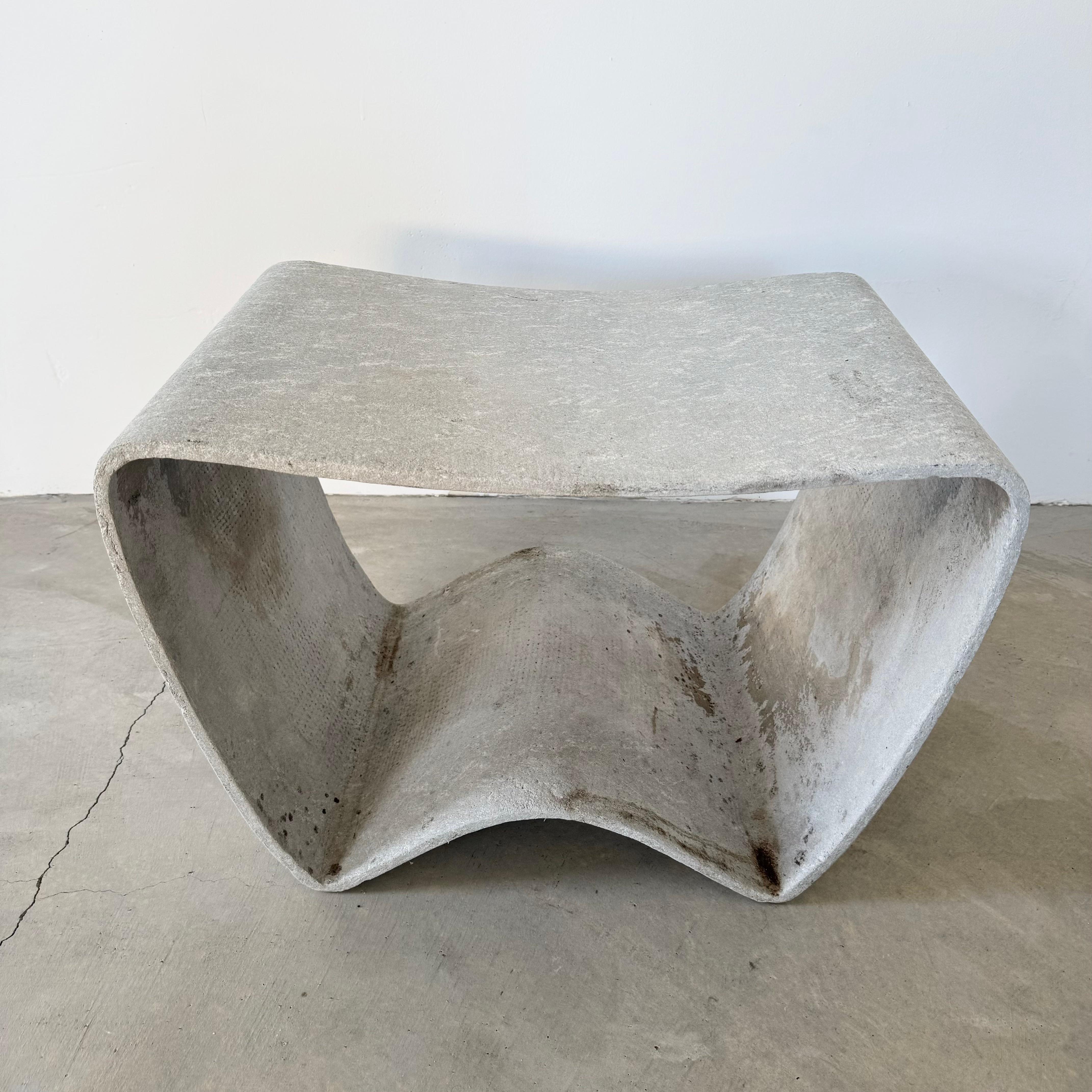 Ludwig Walser para Eternit Taburete de hormigón, años 50 Suiza en venta 3