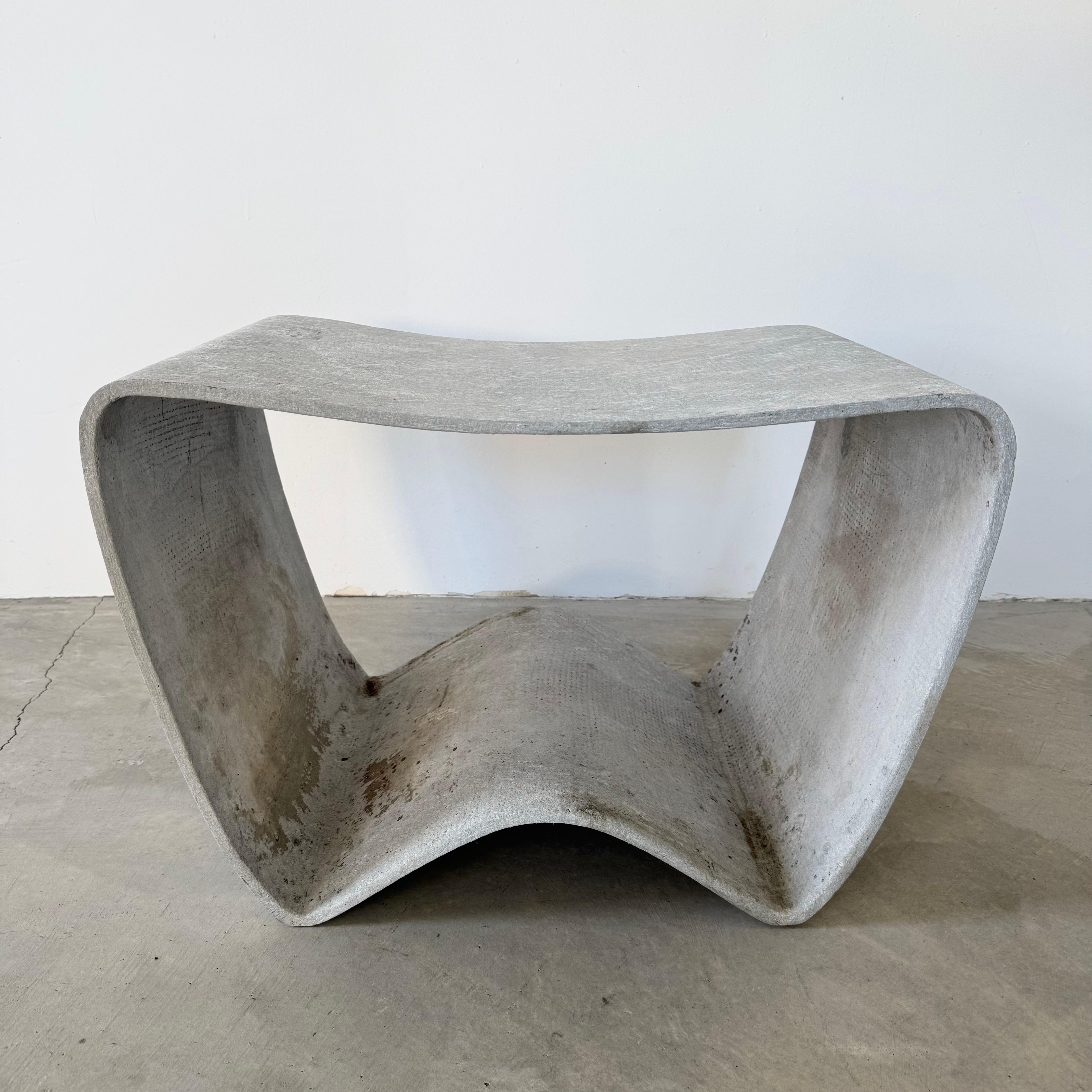 Ludwig Walser para Eternit Taburete de hormigón, años 50 Suiza Suizo en venta
