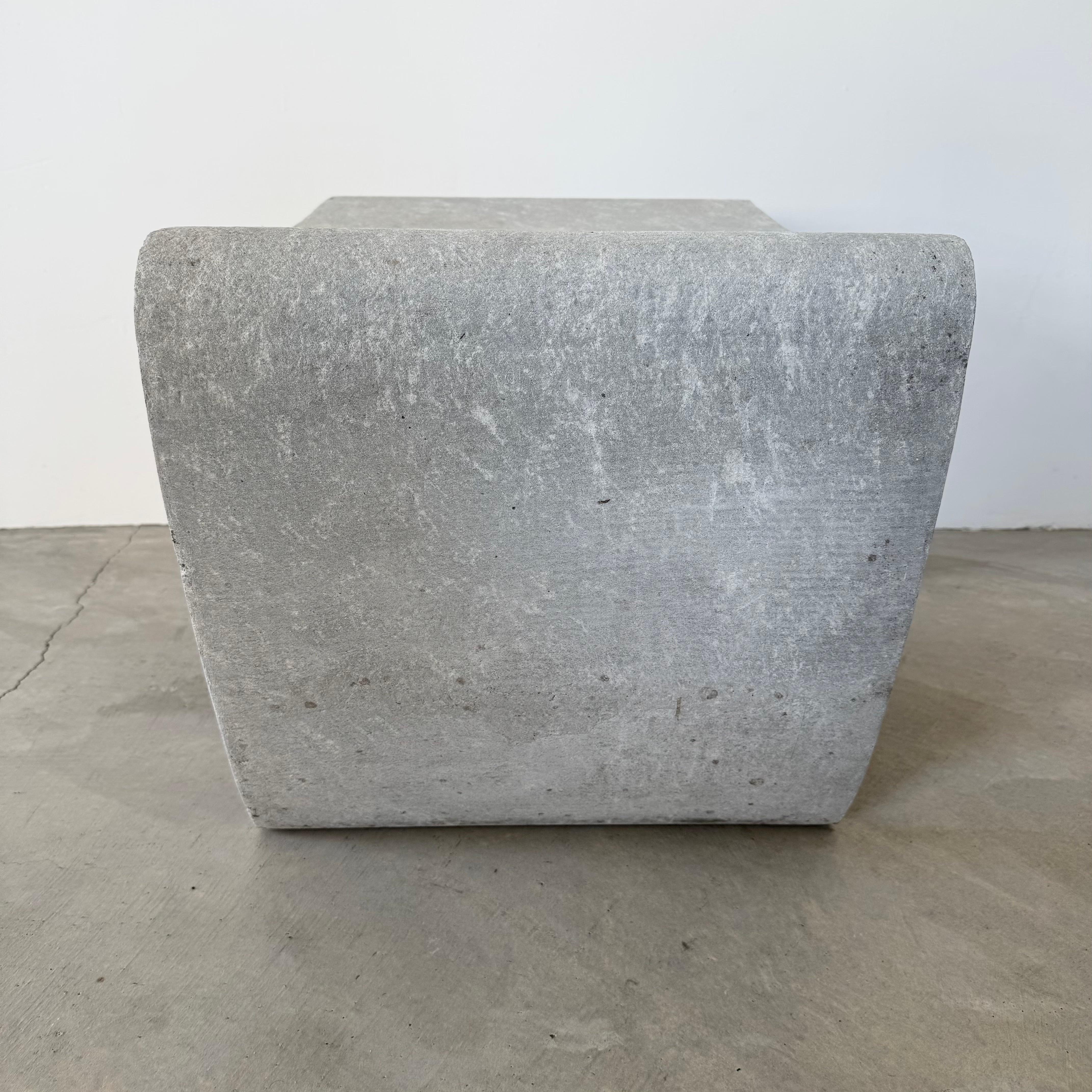 Ludwig Walser para Eternit Taburete de hormigón, años 50 Suiza Concreto en venta