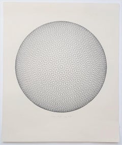 Geometric Circle Composition (Op Art)