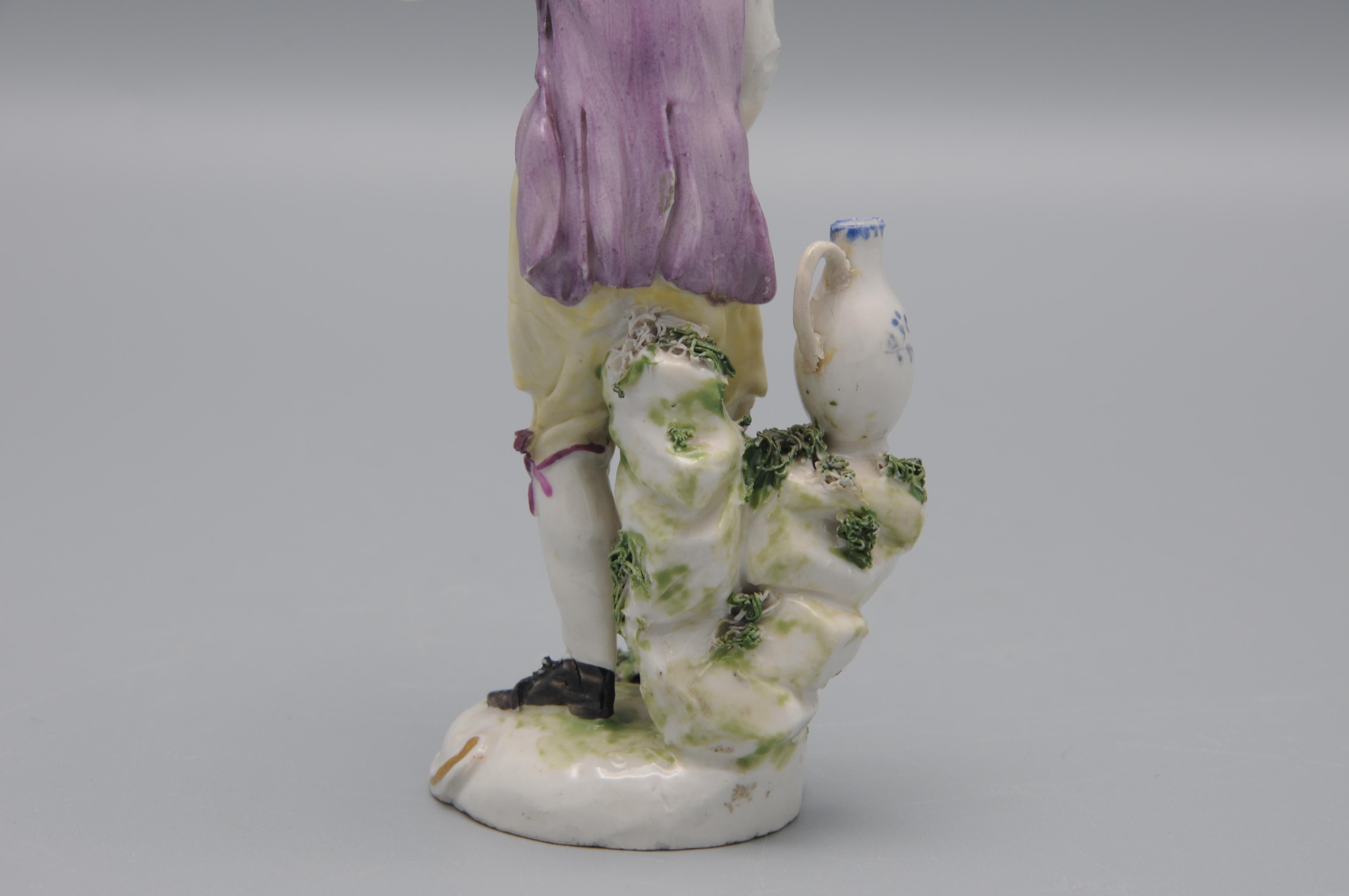 Ludwigsburg - estatuilla de un jardinero, finales del siglo XVIII en venta 3