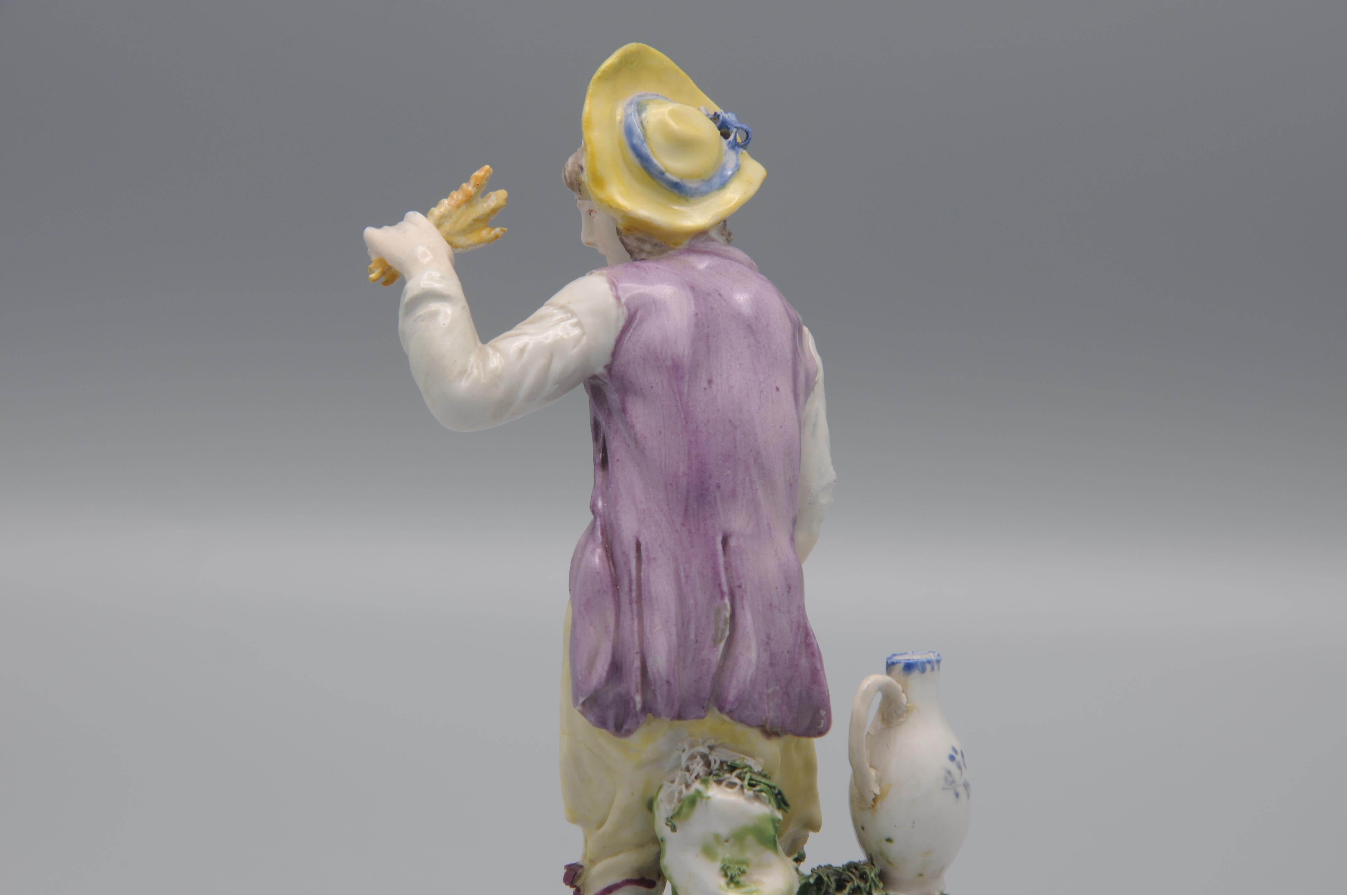 Ludwigsburg - estatuilla de un jardinero, finales del siglo XVIII en venta 4