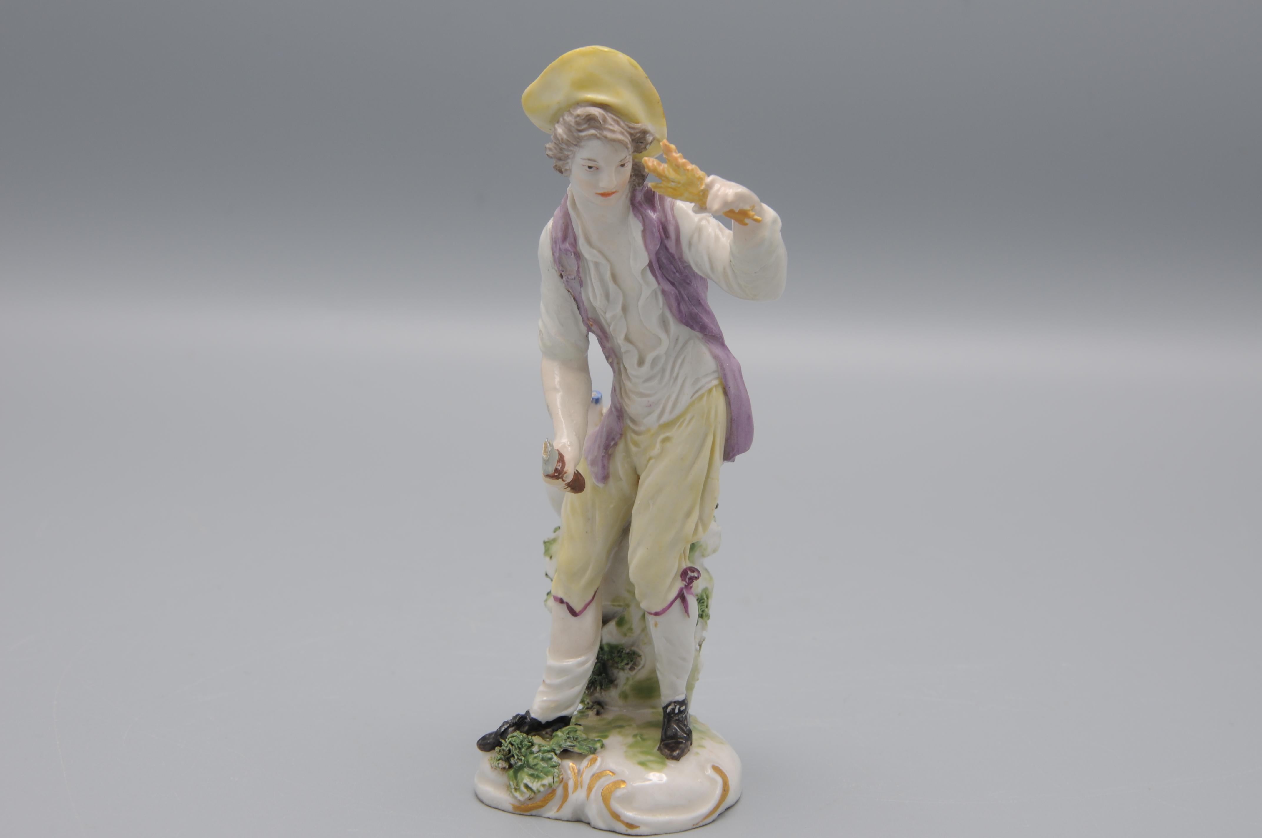 Ludwigsburg - estatuilla de un jardinero, finales del siglo XVIII en venta 7