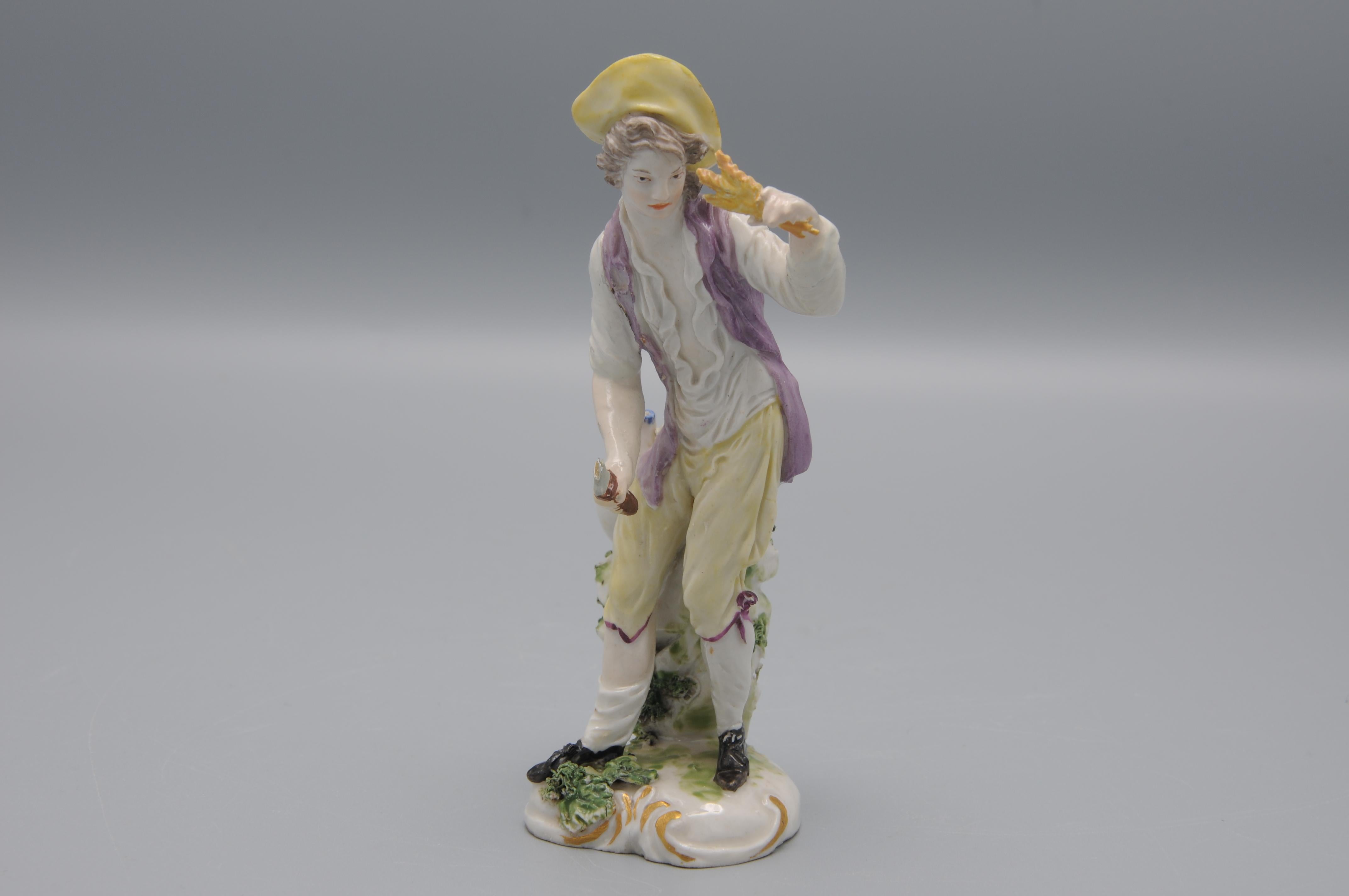 Ludwigsburg - estatuilla de un jardinero, finales del siglo XVIII en venta 8