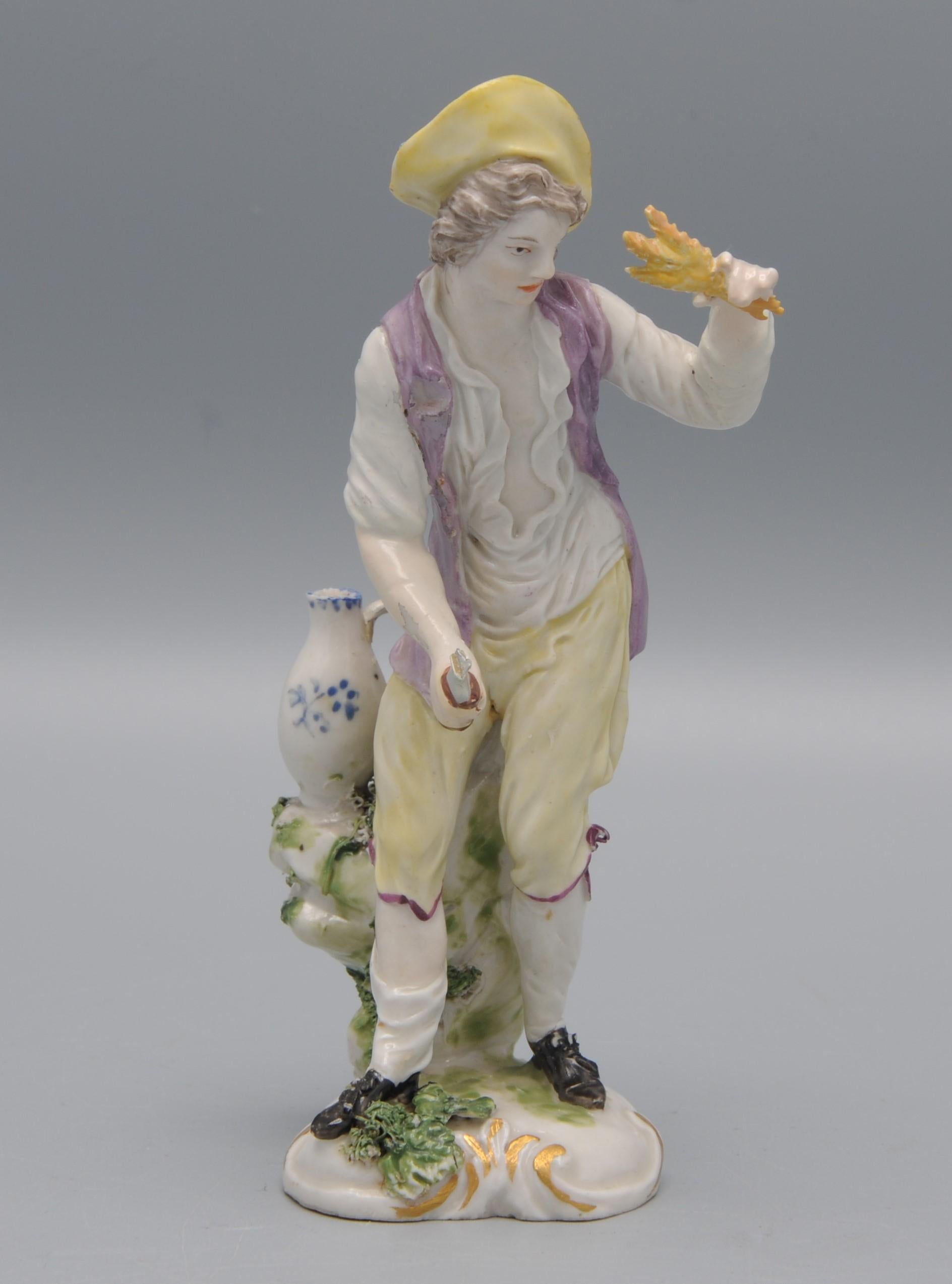 Ludwigsburg - estatuilla de un jardinero, finales del siglo XVIII Rococó en venta
