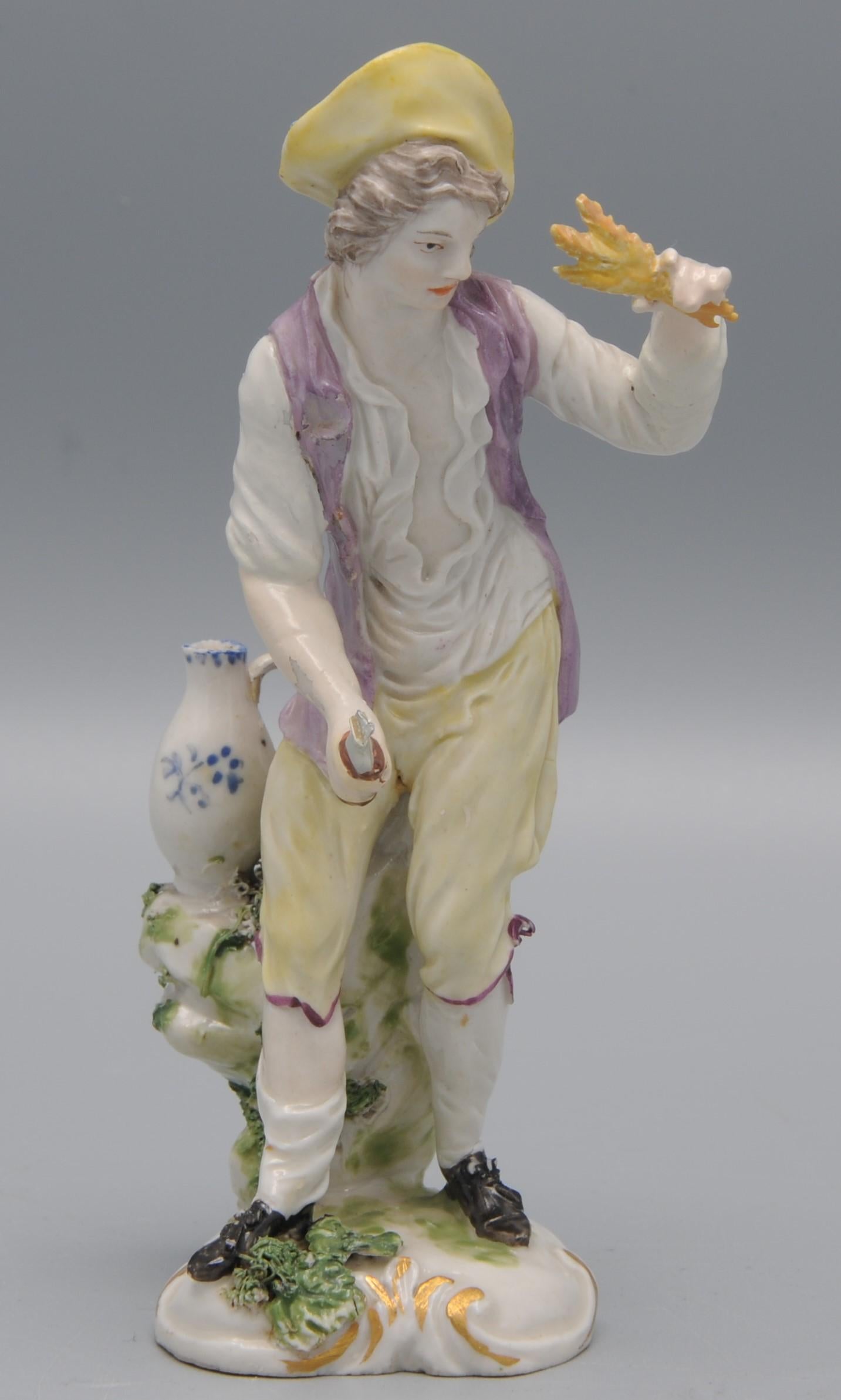 Ludwigsburg - estatuilla de un jardinero, finales del siglo XVIII Alemán en venta