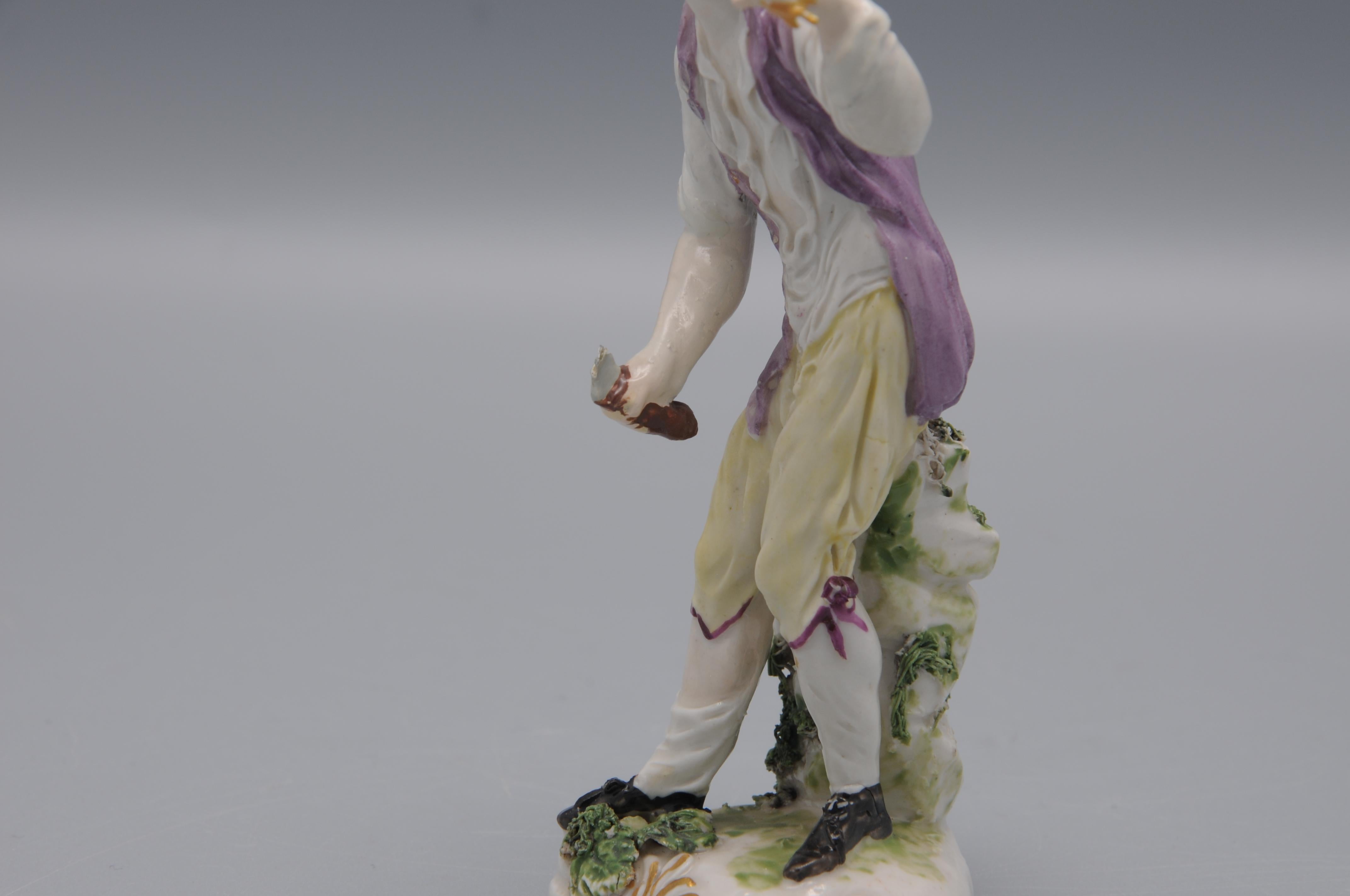 Ludwigsburg - estatuilla de un jardinero, finales del siglo XVIII en venta 1