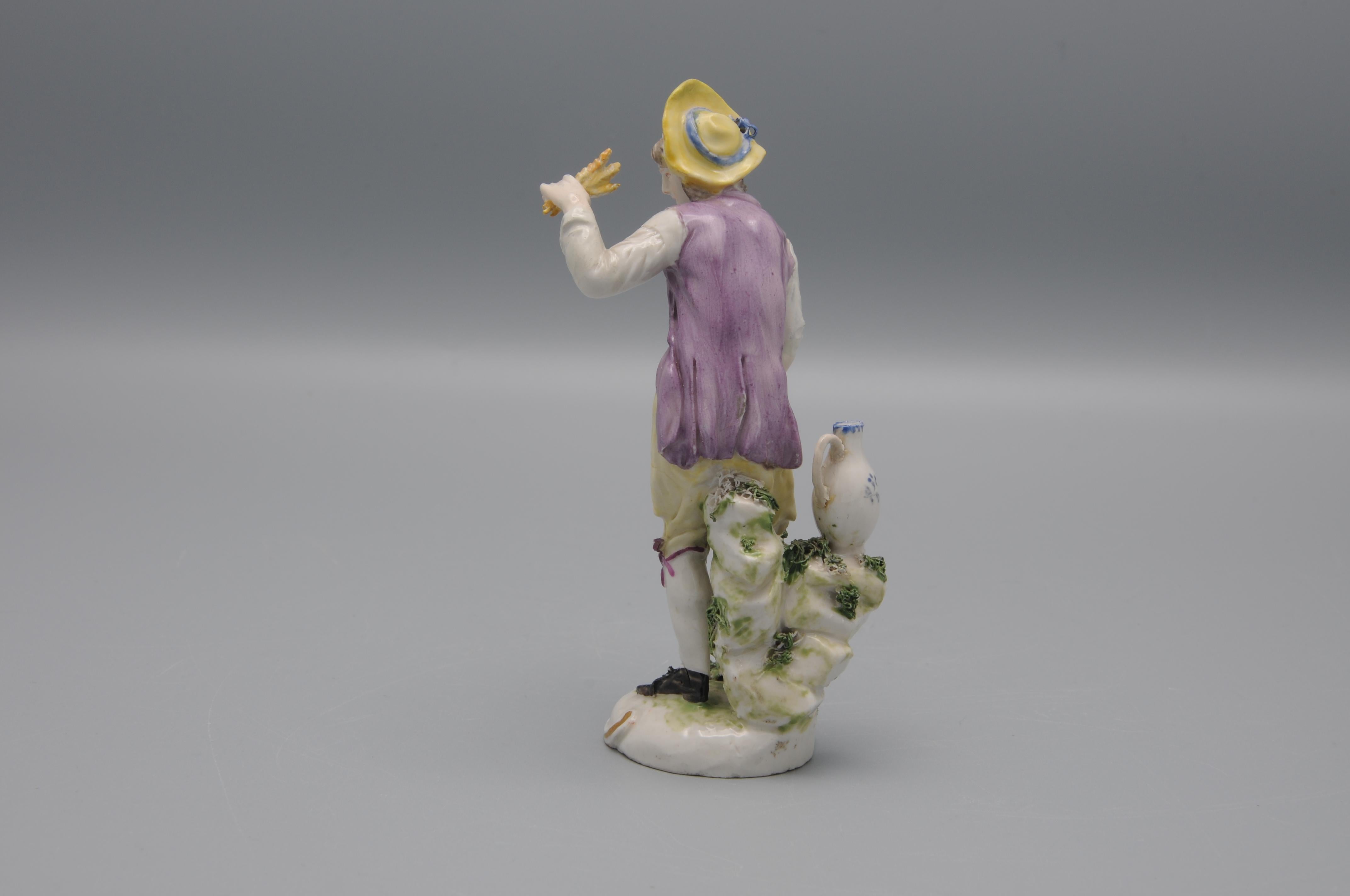 Ludwigsburg - estatuilla de un jardinero, finales del siglo XVIII en venta 2