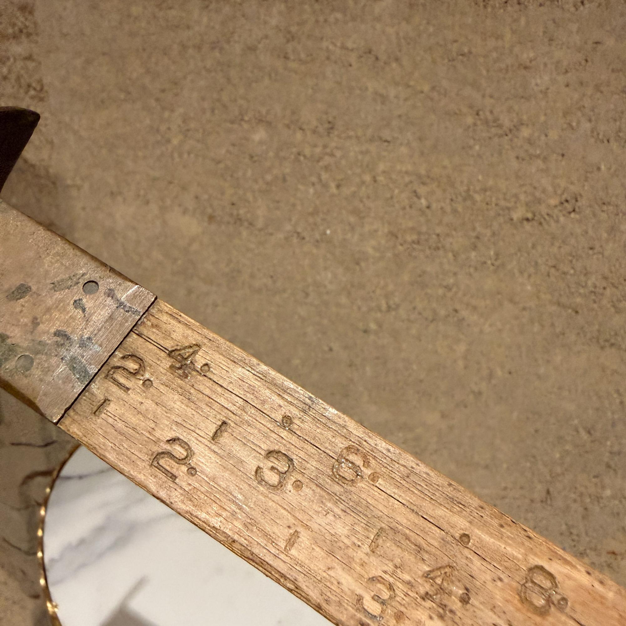 Lufkin Rule Co Vintage Logging Scale Rule Stick Log Scaling Measuring in vendita 3