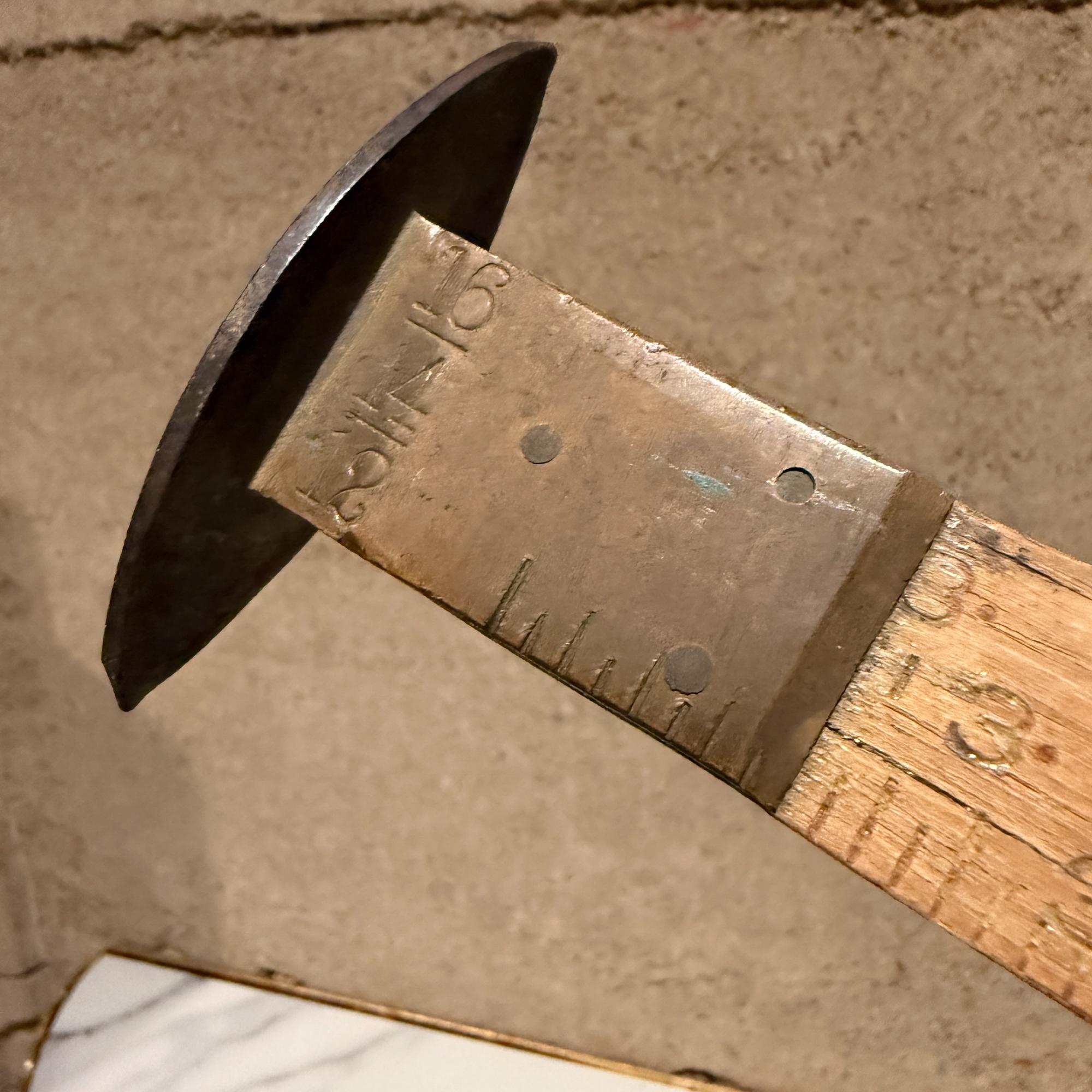 Ottone Lufkin Rule Co Vintage Logging Scale Rule Stick Log Scaling Measuring in vendita